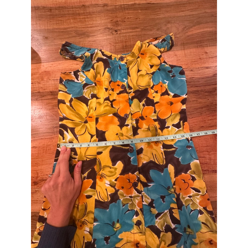 Vibrant Tropical Floral Maxi Dress | Summer Resort Style - Picture 8 of 8
